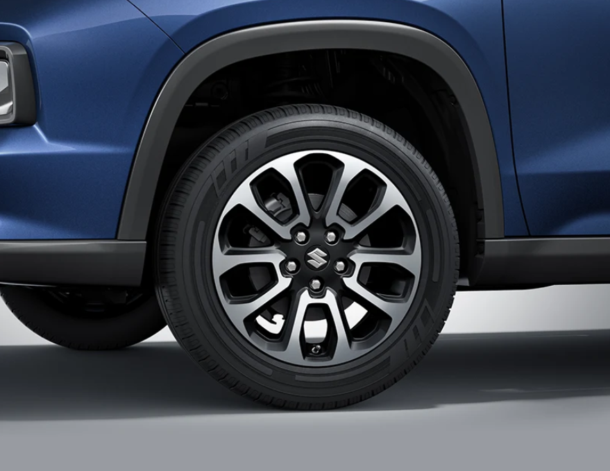 Фото Двухцветные легкосплавные диски точной огранки R17 suzuki Grand Vitara